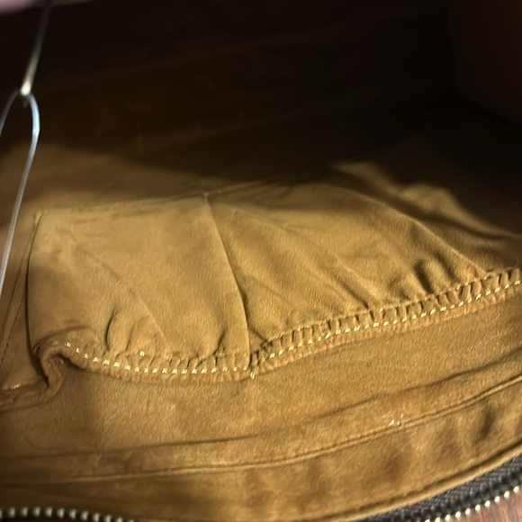 Patricia Nash Ava Tote Rose Tooled Tan NWT Beautiful - Picture 8 of 11